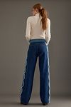 Thumbnail View 2: Seventy + Mochi Ari Scallop Wide-Leg Jeans