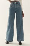 Thumbnail View 2: Seventy + Mochi Western Bay Mid-Rise Wide-Leg Jeans