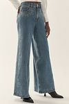 Thumbnail View 5: Seventy + Mochi Western Bay Mid-Rise Wide-Leg Jeans