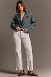 Thumbnail View 1: FRAME Le Jane Crop High-Rise Straight-Leg Jeans