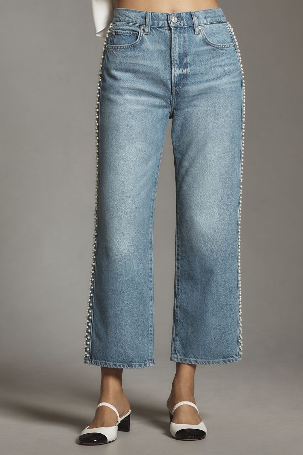 Slide View: 2: FRAME Atelier Le Jane Crop Jeans