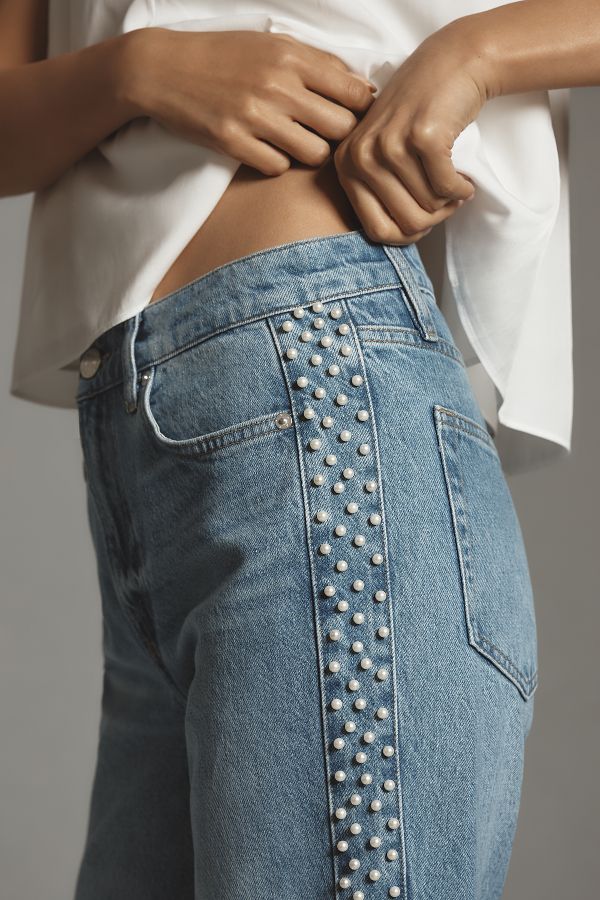 Slide View: 3: FRAME Atelier Le Jane Crop Jeans