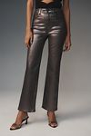 Thumbnail View 2: FRAME Le Sleek Straight-Leg Chrome Jeans