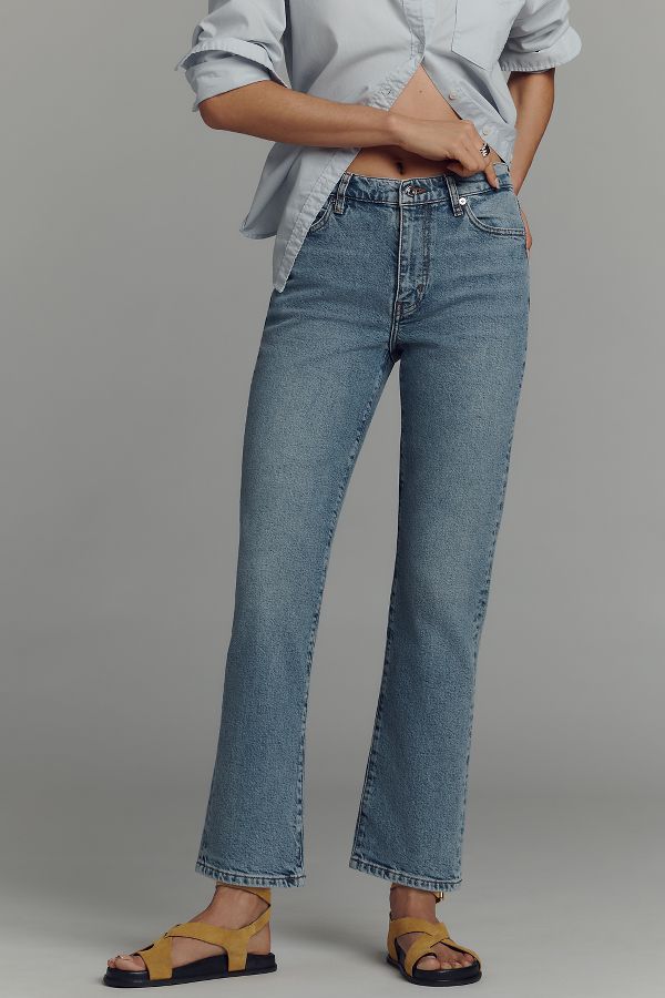 Slide View: 2: FRAME The Borrowed Mid-Rise Relaxed Jeans