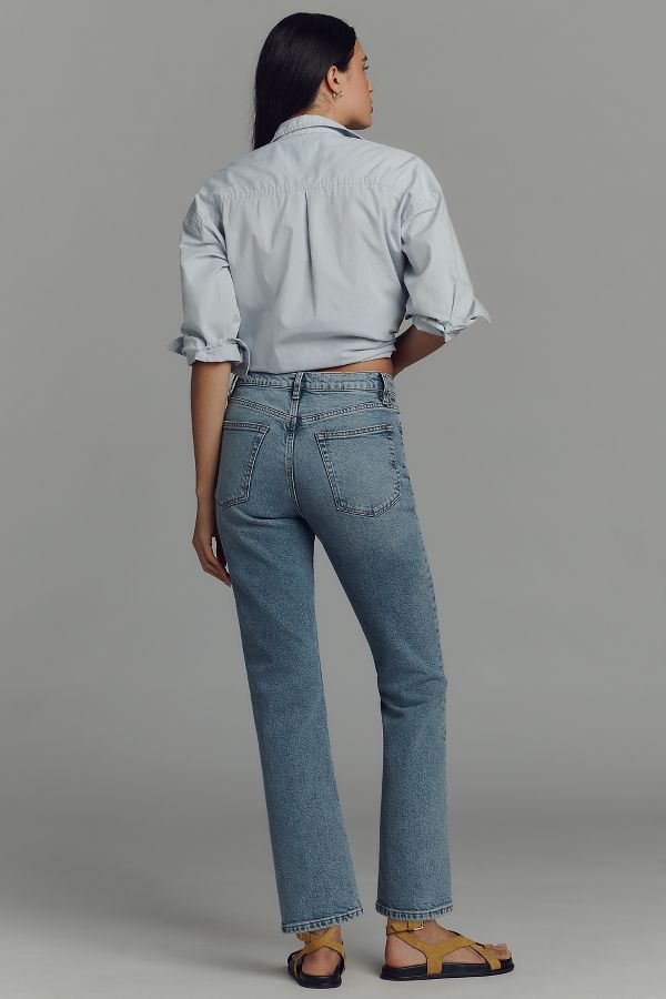 Slide View: 3: FRAME The Borrowed Mid-Rise Relaxed Jeans