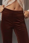 Thumbnail View 3: Pilcro Pull-On Mid-Rise Retro Flare Velvet Jeans