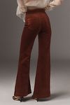 Thumbnail View 4: Pilcro Pull-On Mid-Rise Retro Flare Velvet Jeans