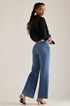 Thumbnail View 2: PAIGE Anessa Saum Roher Weites-Bein Jeans