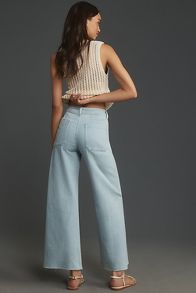 Slide View: 4: The Ettie High-Rise Crop Wide-Leg Jeans by Maeve