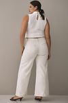 Thumbnail View 9: The Delaney Clean-Seamed High-Rise Wide-Leg Jeans by Maeve