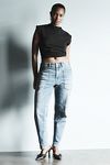 Thumbnail View 1: The Wanderer Mid-Rise Relaxed-Leg Jeans by Pilcro