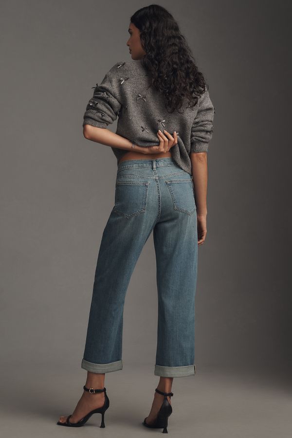 Slide View: 3: Pilcro Baggy Slim Boyfriend High-Rise Relaxed Jeans