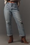 Visualizzazione miniature 6: Jeans Rilassati a Vita Alta Slim Boyfriend Larghi Pilcro