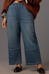 Thumbnail View 6: The Izzie Relaxed Pull-On Barrel Jeans by Pilcro