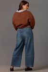 Thumbnail View 7: The Izzie Relaxed Pull-On Barrel Jeans by Pilcro