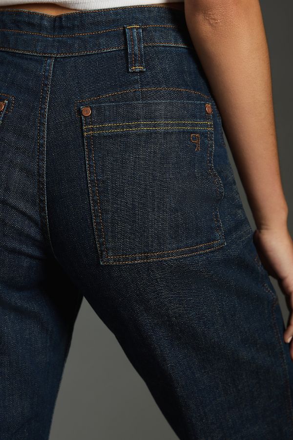 Slide View: 7: The Wanderer Mid-Rise Relaxed-Leg Jeans by Pilcro