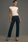 Thumbnail View 2: The Wanderer Mid-Rise Relaxed-Leg Jeans by Pilcro