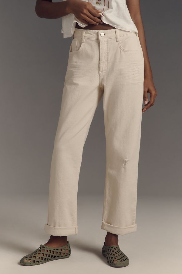 Slide View: 2: Pilcro Baggy Boyfriend High-Rise Relaxed Jeans