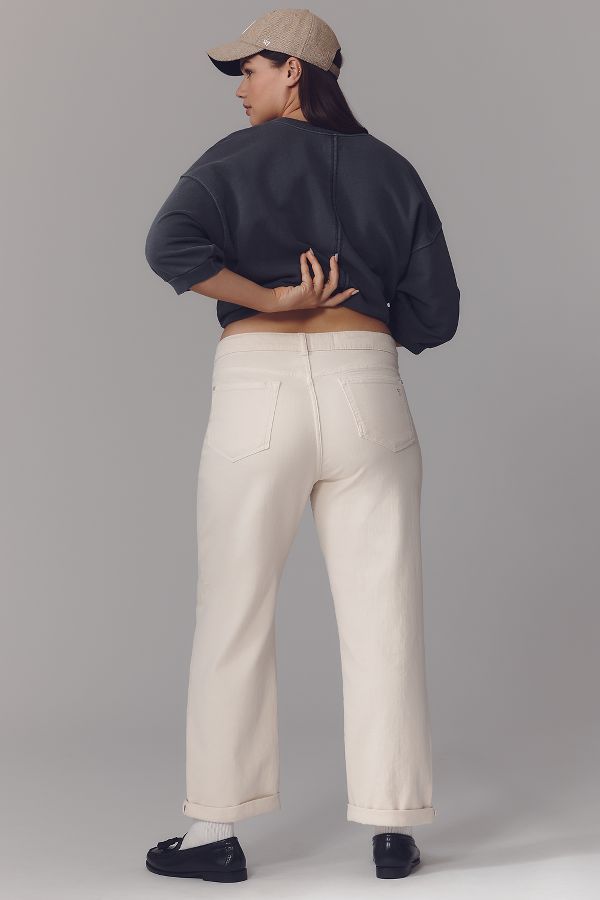 Slide View: 8: Pilcro Baggy Boyfriend High-Rise Relaxed Jeans