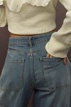 Thumbnail View 4: The Kenna Mid-Rise Heritage Barrel Jeans by Pilcro