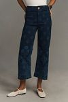 Thumbnail View 2: The Colette Cropped Wide-Leg Jeans by Maeve