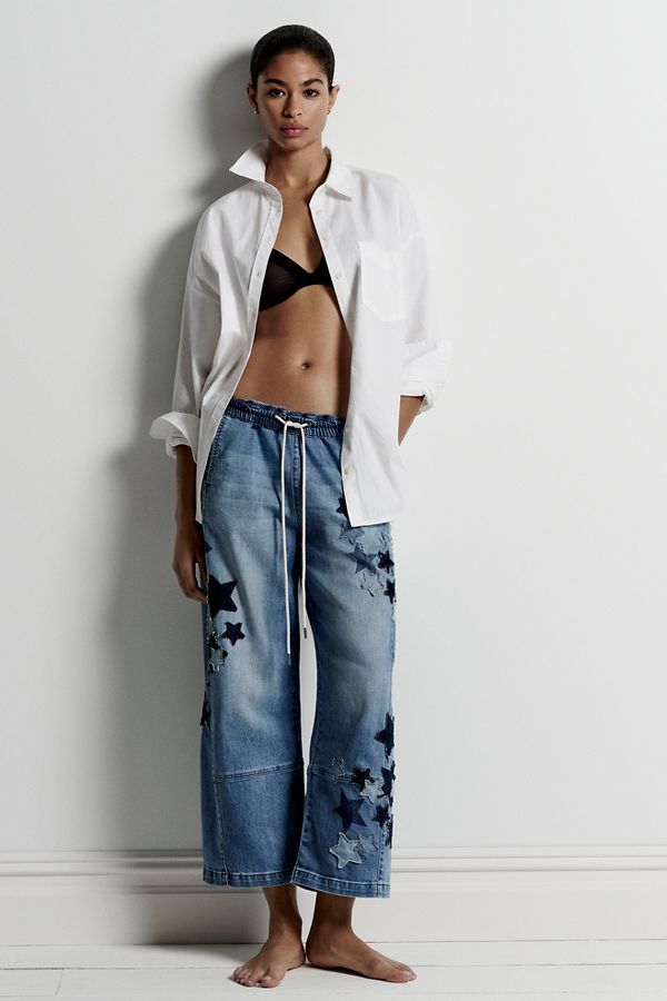 Slide View: 2: Die Izzie Entspannte Pull-On Barrel Jeans von Pilcro