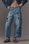 Thumbnail View 4: The Izzie Relaxed Pull-On Barrel Jeans by Pilcro