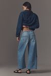 Thumbnail View 5: The Izzie Relaxed Pull-On Barrel Jeans by Pilcro