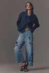 Thumbnail View 3: The Izzie Relaxed Pull-On Barrel Jeans by Pilcro