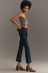 Thumbnail View 3: FRAME Jetset High-Rise Crop Mini Boot Pintuck Jeans