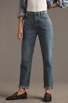 Thumbnail View 2: FRAME Le Mec High-Rise Straight-Leg Jeans