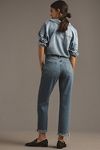 Thumbnail View 5: FRAME Le Mec High-Rise Straight-Leg Jeans