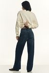 Thumbnail View 3: The Lonnie Cuffed High-Rise Crop Jeans by Pilcro