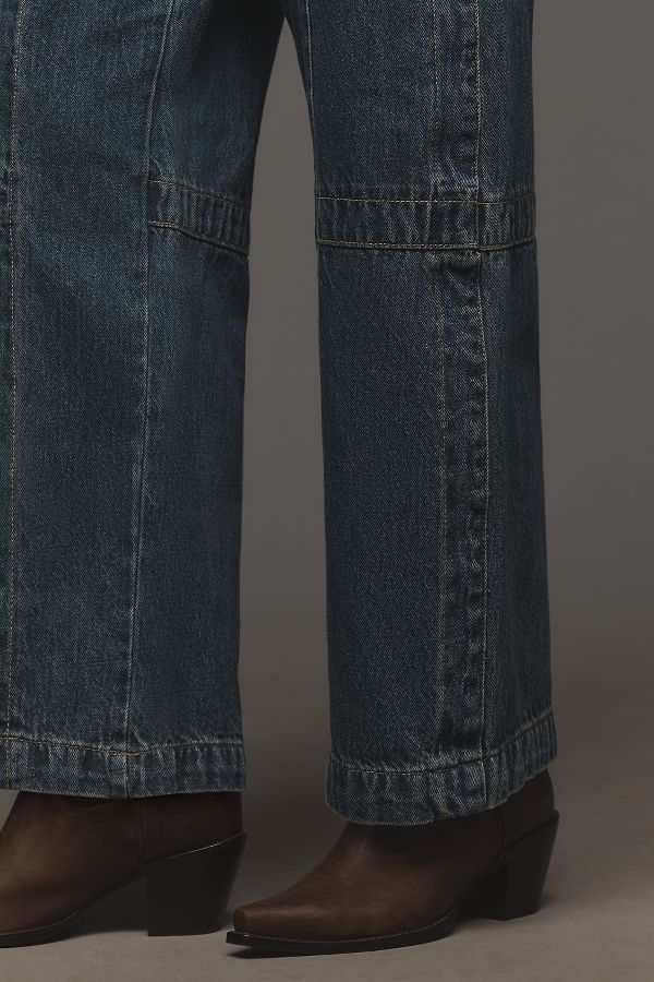 Slide View: 4: Pilcro Full Oversize Curve High-Rise Barrel Jeans