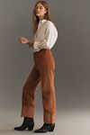 Thumbnail View 4: The Scotty Cuffed High-Rise Straight-Leg Jeans by Pilcro: Corduroy Edition