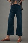 Thumbnail View 2: The Colette Cropped High-Rise Wide-Leg Jeans by Maeve: Denim-Knit Edition