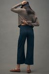 Thumbnail View 3: The Colette Cropped High-Rise Wide-Leg Jeans by Maeve: Denim-Knit Edition