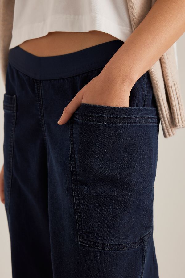 Vista diapositiva: 5: Jeans Affusolati Pilcro a Vita Media Pull-On