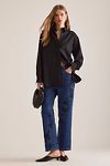 Thumbnail View 6: The Annie High-Rise Straight-Leg Jeans by Pilcro: Embellished Edition