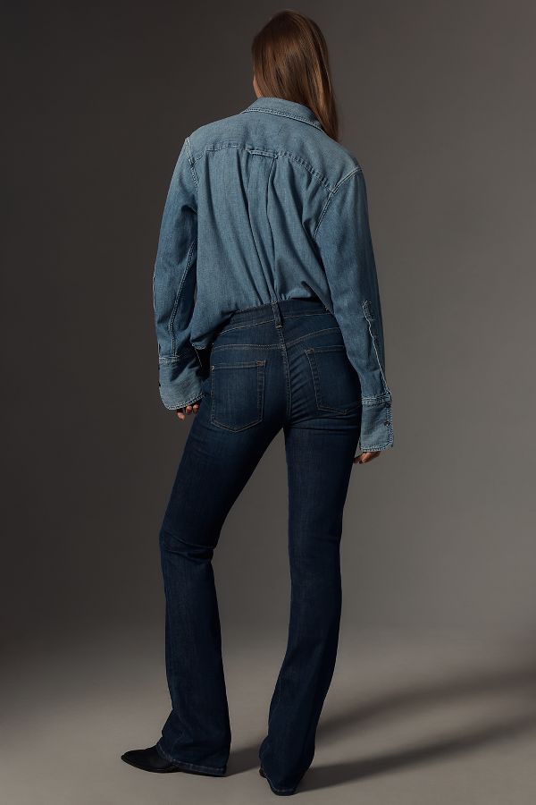 Slide View: 3: 7 For All Mankind Bri High-Rise Bootcut Jeans