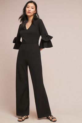 donna morgan bell sleeve jumpsuit