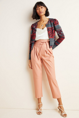 flowy tapered pants