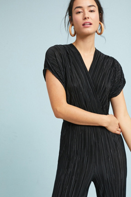 metallic jumpsuit anthropologie