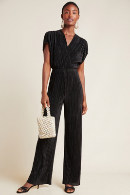 metallic jumpsuit anthropologie