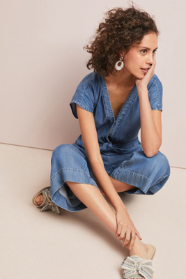 splendid jumpsuit chambray