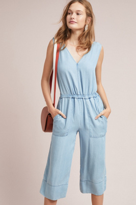 chambray jumpsuit uk