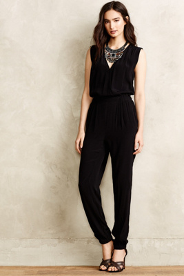 anthropologie petite jumpsuit