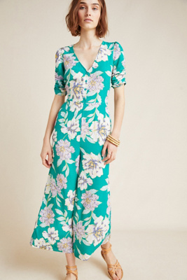 yumi green jumpsuit