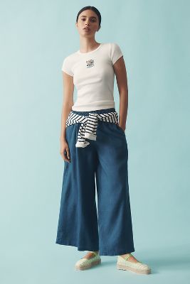 Los Pantalones Somerset Pull-On: Edición de Lino