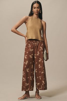 The Somerset Pull-on Pants: Printed Linen Edition